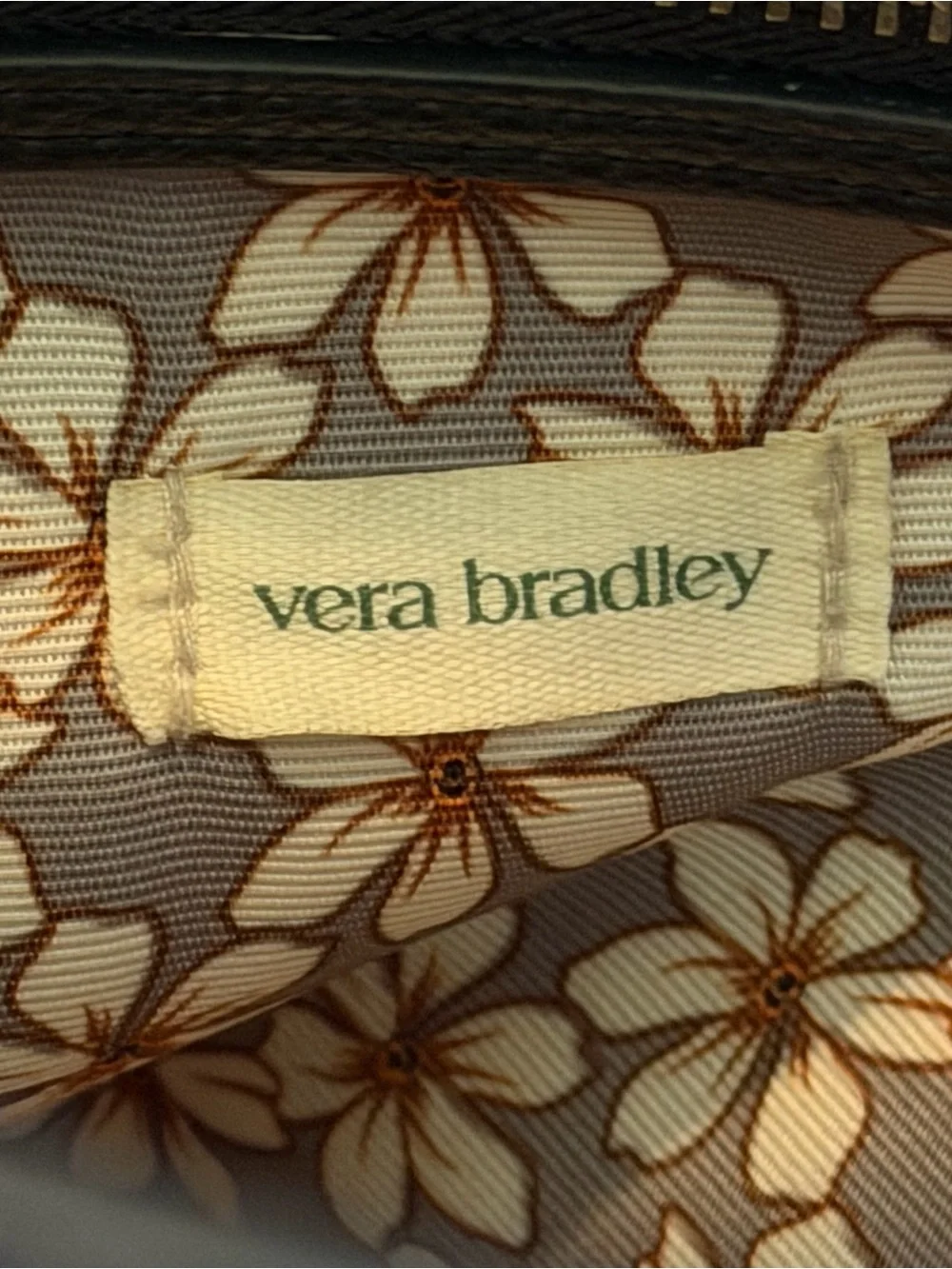Vera Bradley Black Pebbled Shoulder Bag - Picture 6 of 7